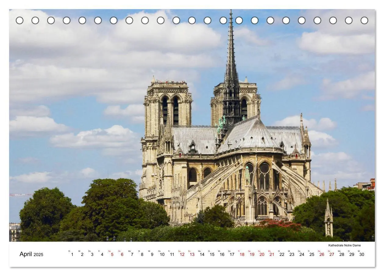 Bild: 9783435261581 | Paris - zwischen gestern und morgen (Tischkalender 2025 DIN A5...