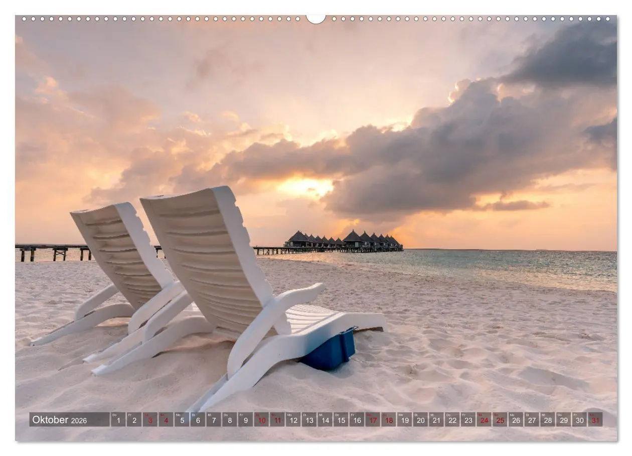 Bild: 9783457661581 | Malediven - Das perfekte Licht (Wandkalender 2026 DIN A2 quer),...