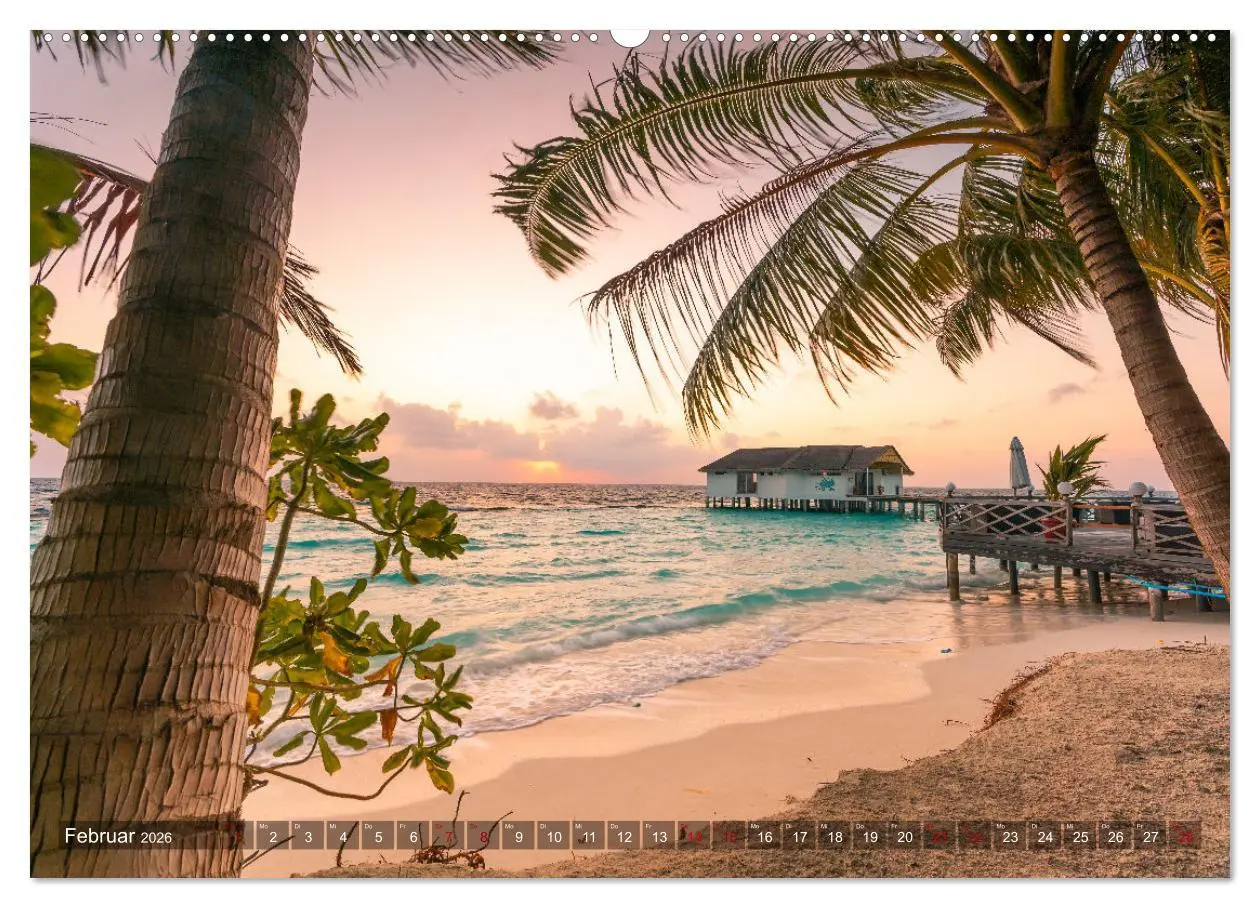 Bild: 9783457661581 | Malediven - Das perfekte Licht (Wandkalender 2026 DIN A2 quer),...