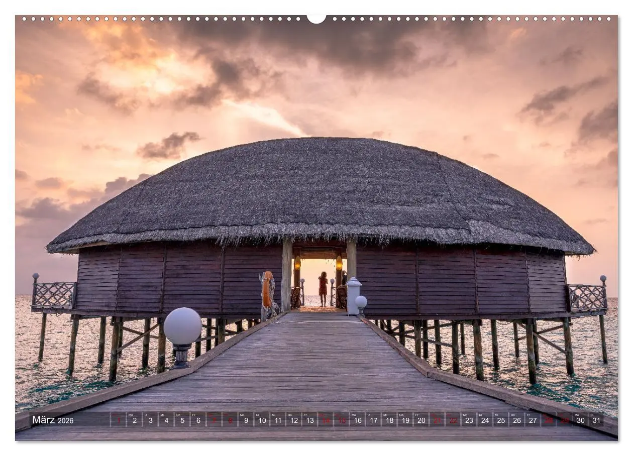 Bild: 9783457661581 | Malediven - Das perfekte Licht (Wandkalender 2026 DIN A2 quer),...