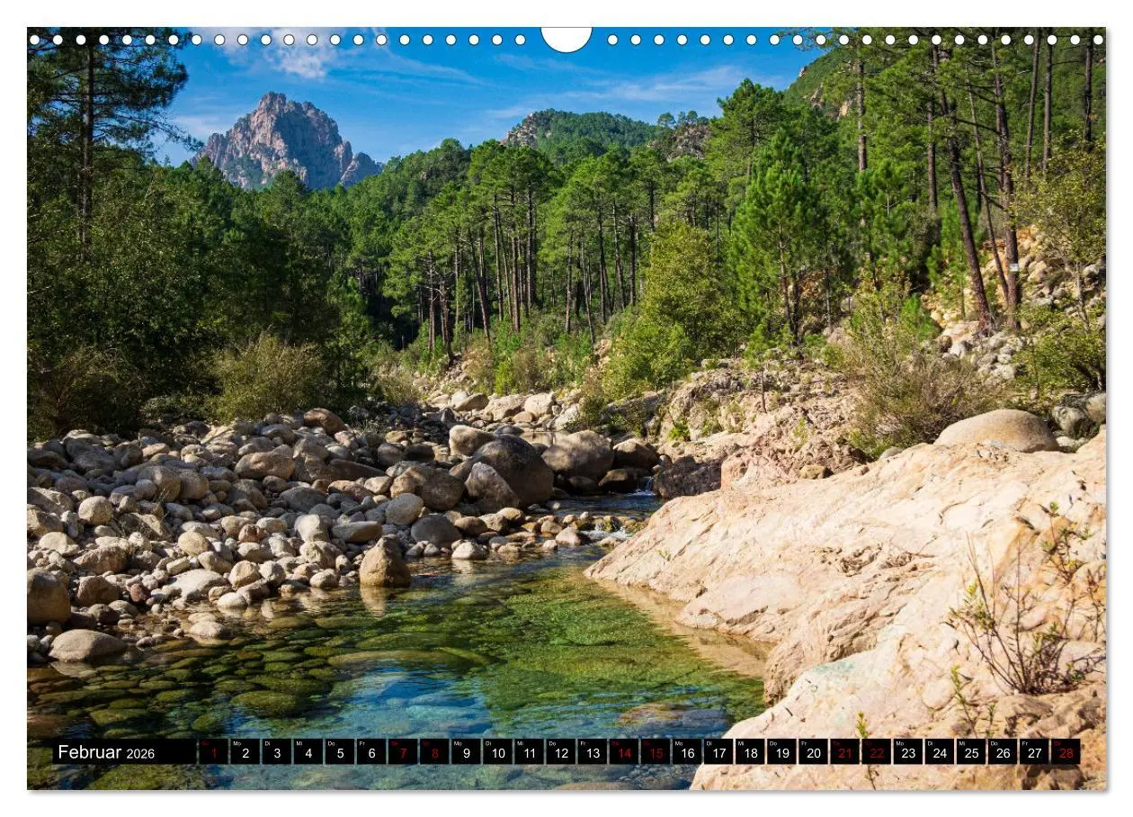 Bild: 9783457801581 | Korsika Wild und Frei (Wandkalender 2026 DIN A3 quer), CALVENDO...