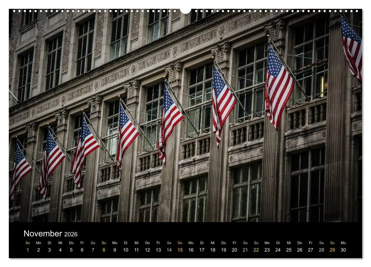 Bild: 9783516201581 | New York Shoots (hochwertiger Premium Wandkalender 2026 DIN A2...