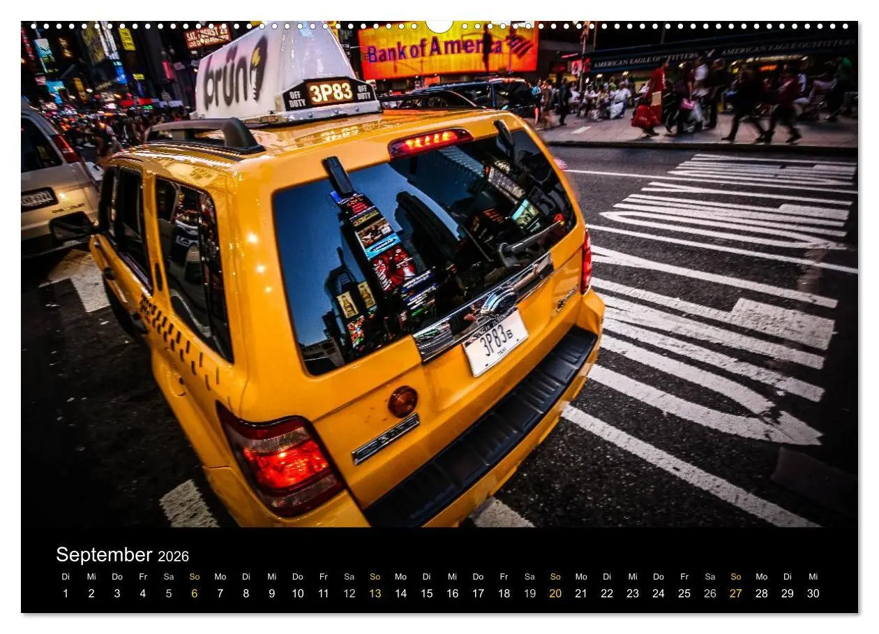 Bild: 9783516201581 | New York Shoots (hochwertiger Premium Wandkalender 2026 DIN A2...