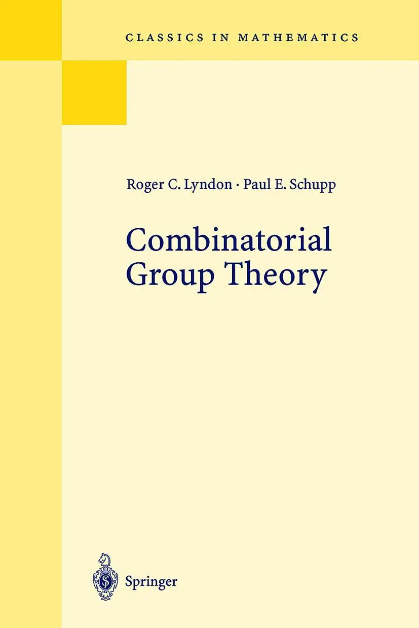 Cover: 9783540411581 | Combinatorial Group Theory | Paul E. Schupp (u. a.) | Taschenbuch Cover: 9783540411581 | Combinatorial Group Theory | Paul E. Schupp (u. a.) | Taschenbuch