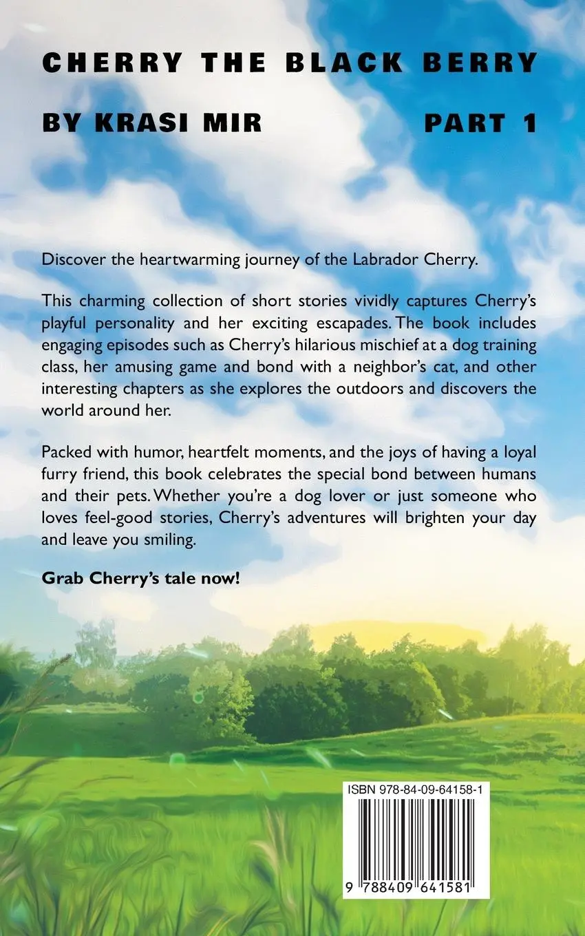 Rückseite: 9788409641581 | CHERRY THE BLACK BERRY | PART 1 | Krasi Mir | Taschenbuch | Englisch