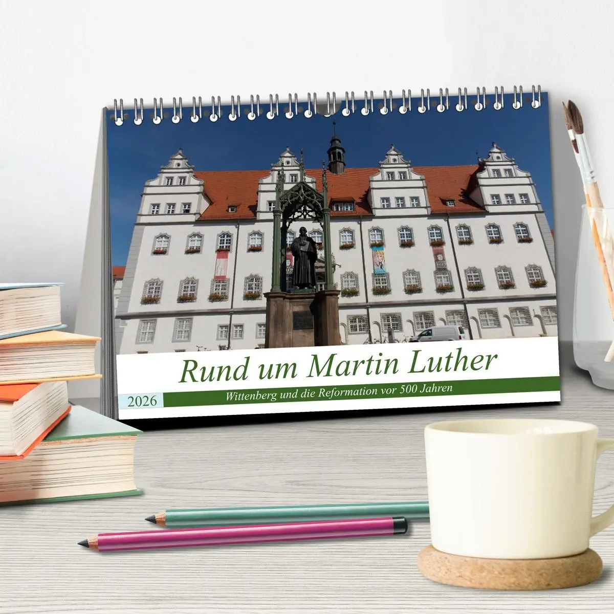 Bild: 9783457891681 | Rund um Martin Luther (Tischkalender 2026 DIN A5 quer), CALVENDO...