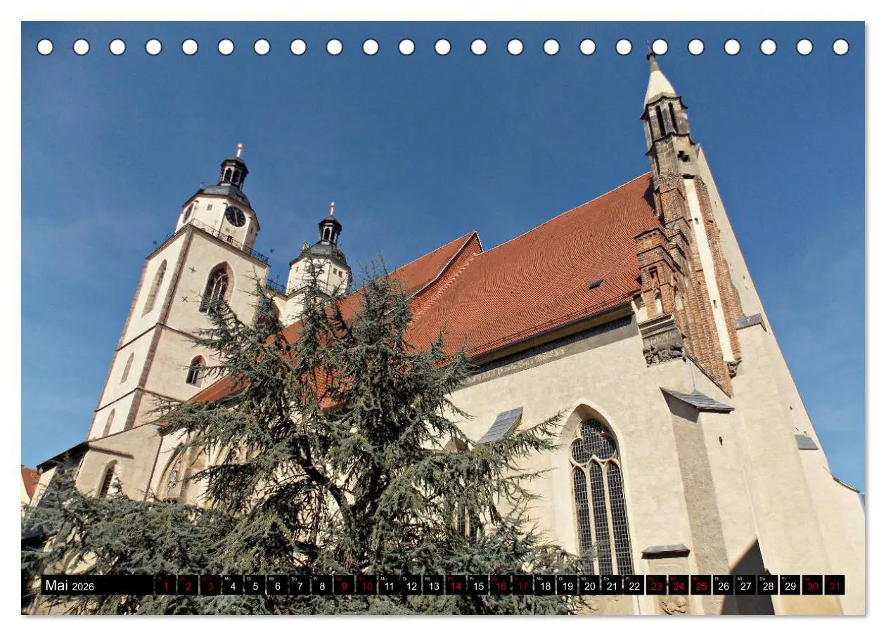 Bild: 9783457891681 | Rund um Martin Luther (Tischkalender 2026 DIN A5 quer), CALVENDO...