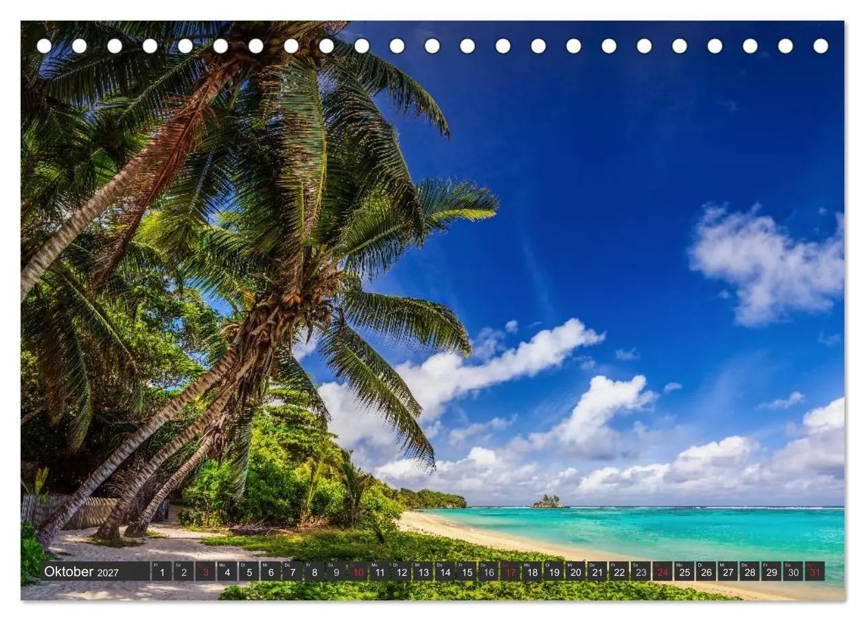 Bild: 9783569831681 | Seychellen - Traumstrände im Paradies (Tischkalender 2027 DIN A5...