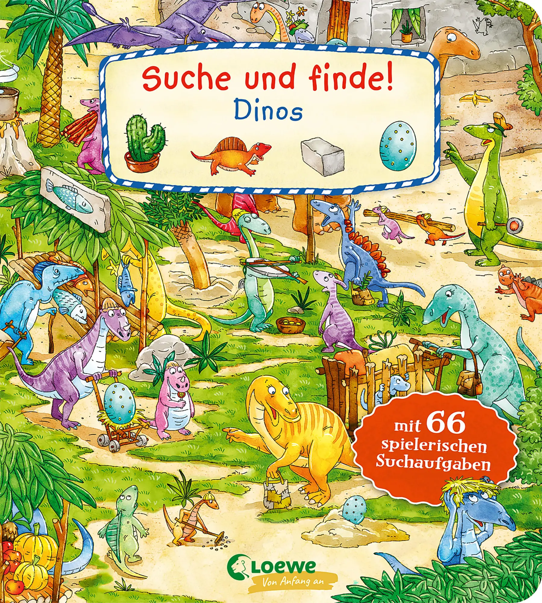 Cover: 9783743211681 | Suche und finde! - Dinos | Mit 66 spielerischen Suchaufgaben | Bücher