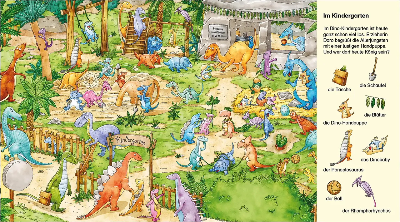 Bild: 9783743211681 | Suche und finde! - Dinos | Mit 66 spielerischen Suchaufgaben | Bücher