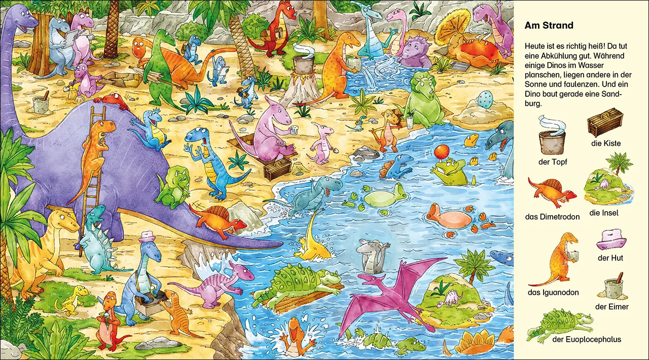 Bild: 9783743211681 | Suche und finde! - Dinos | Mit 66 spielerischen Suchaufgaben | Bücher