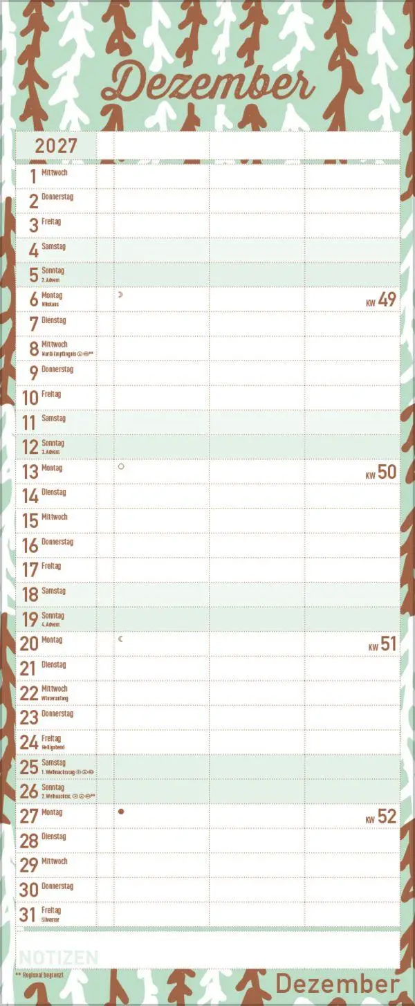 Bild: 9783819301681 | Premium Familientimer Tag für Tag 2027 | Verlag Korsch | Kalender