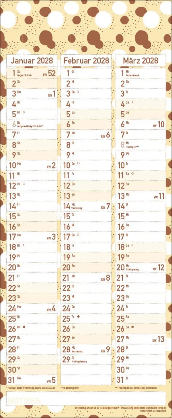 Bild: 9783819301681 | Premium Familientimer Tag für Tag 2027 | Verlag Korsch | Kalender