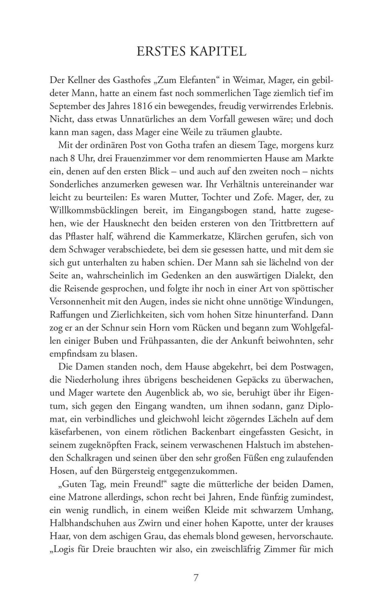 Bild: 9783965451681 | Lotte in Weimar | Das Goethe-Bild eines Exilautors. Roman mit Nachwort