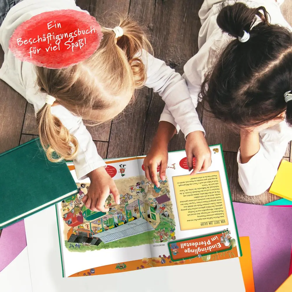 Bild: 9783965521681 | Trötsch Der Bauernhof Geschichten Spiele Wissenswertes Stickerbuch