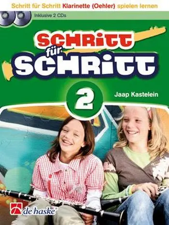 Cover: 9789043131681 | Schritt für Schritt, für Klarinette (Oehler), mit 2 Audio-CDs. Bd.2