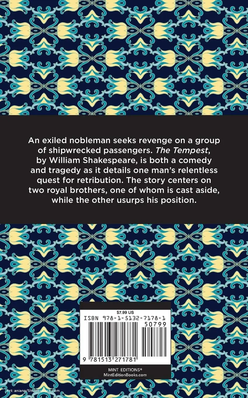 Rückseite: 9781513271781 | The Tempest | William Shakespeare | Taschenbuch | Englisch | 2021