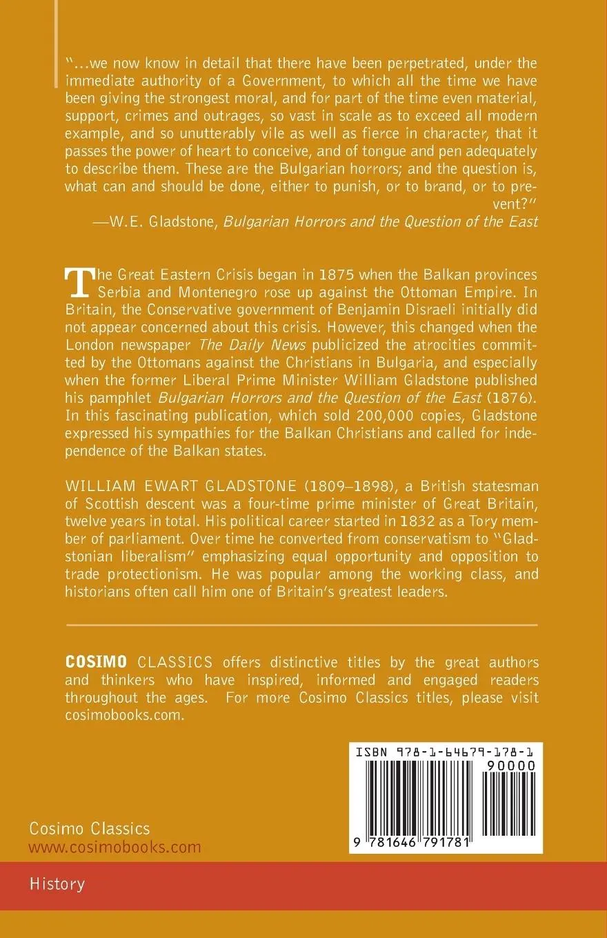 Rückseite: 9781646791781 | Bulgarian Horrors and the Question of the East | Gladstone | Buch