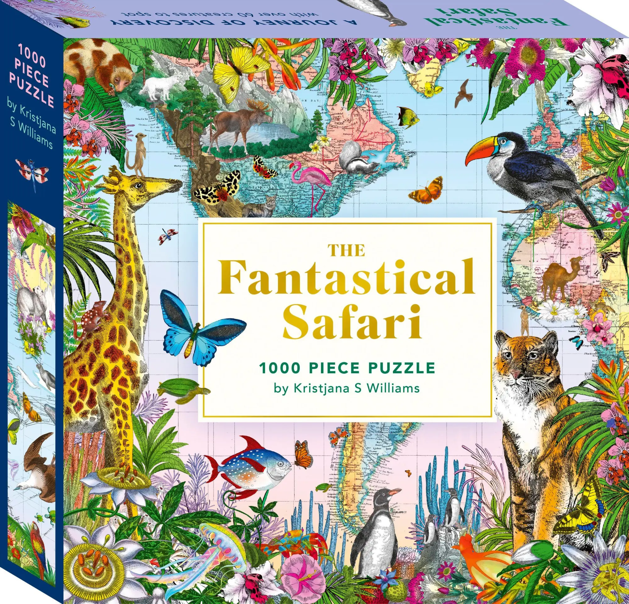 Cover: 9781805701781 | The Fantastical Safari: 1000-piece Jigsaw Puzzle | Kristjana Williams