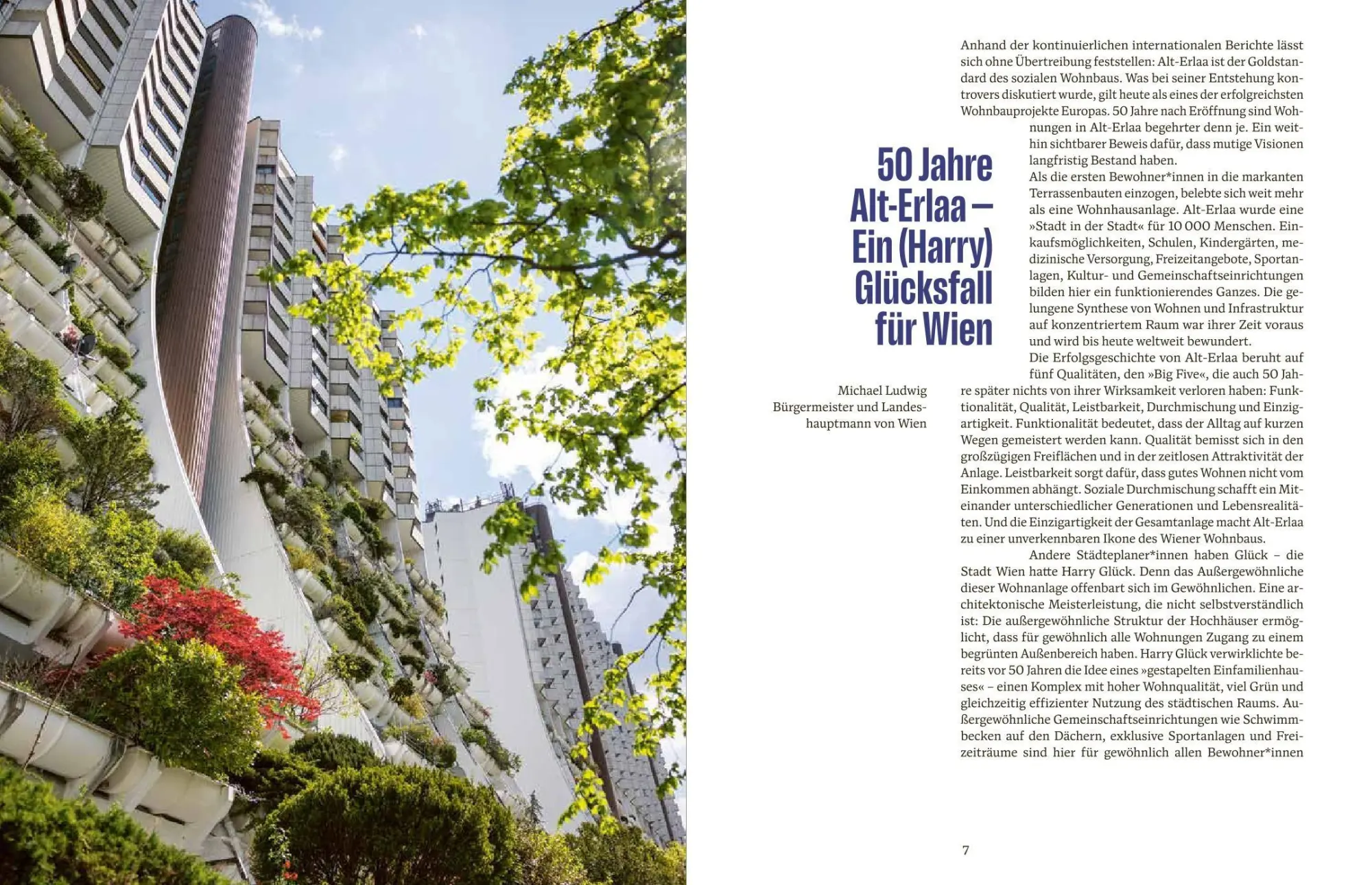 Bild: 9783222151781 | Glücklich wohnen | Wiener Alltag im Wohnpark Alt-Erlaa | Uschi Korda