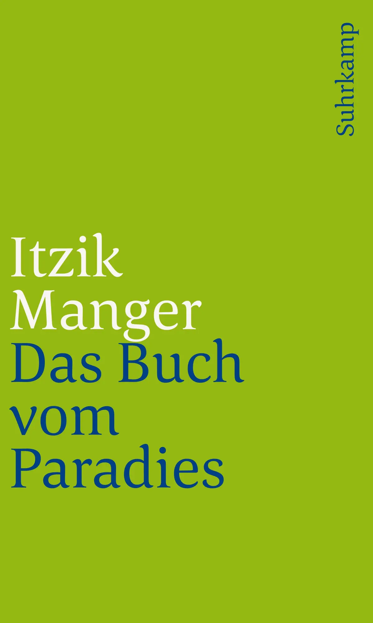Cover: 9783633241781 | Das Buch vom Paradies | Itzig Manger | Taschenbuch | 254 S. | Deutsch