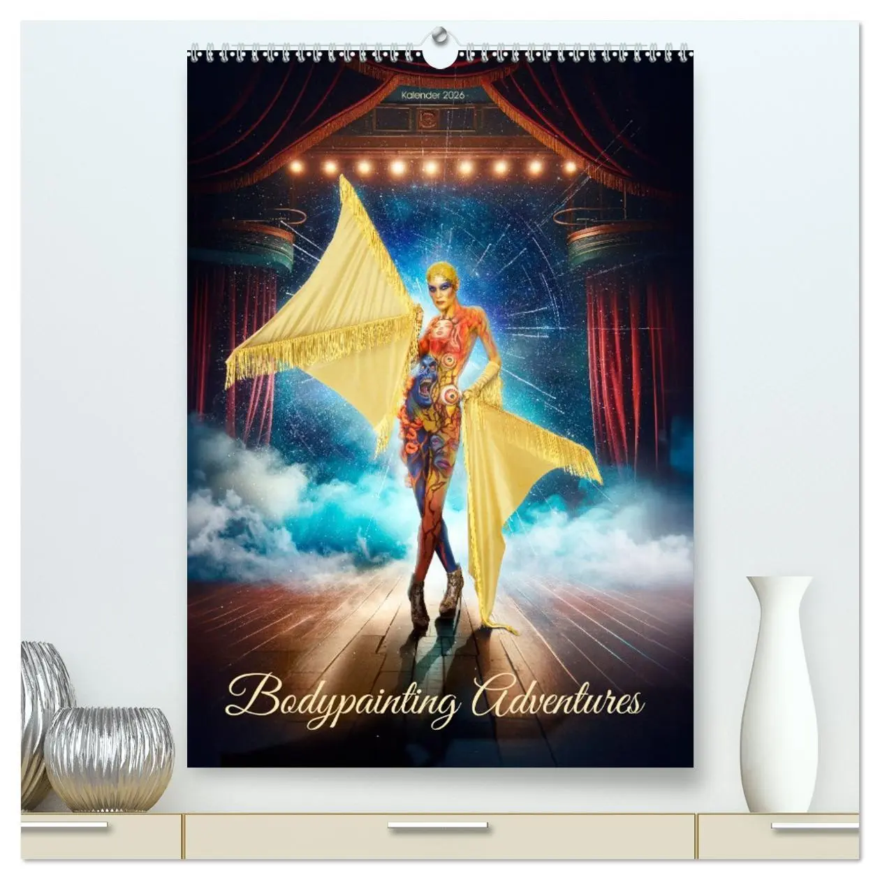 Cover: 9783516271881 | Bodypainting Adventures (hochwertiger Premium Wandkalender 2026 DIN...