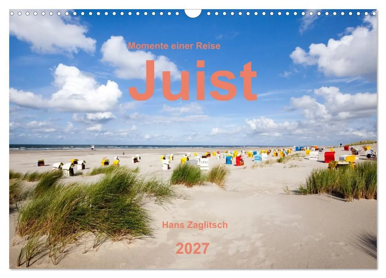 Cover: 9783569501881 | Juist - Momente einer Reise (Wandkalender 2027 DIN A3 quer),...