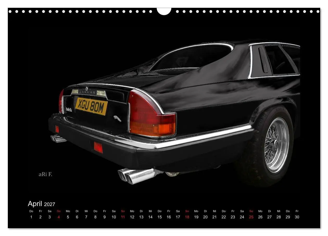 Bild: 9783569671881 | 2027 Oldtimer by aRi F. (Wandkalender 2027 DIN A3 quer), CALVENDO...