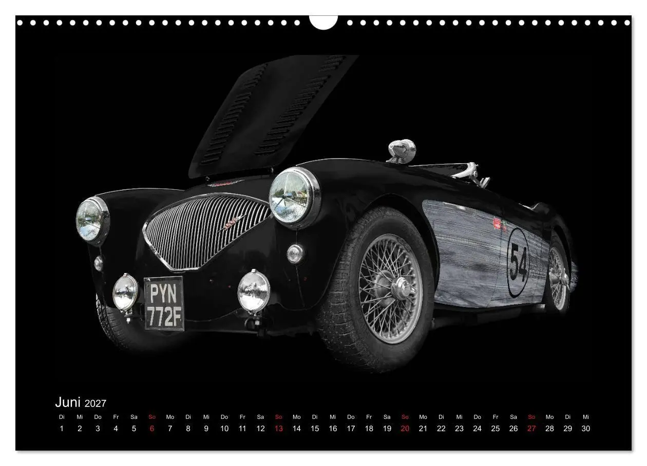 Bild: 9783569671881 | 2027 Oldtimer by aRi F. (Wandkalender 2027 DIN A3 quer), CALVENDO...