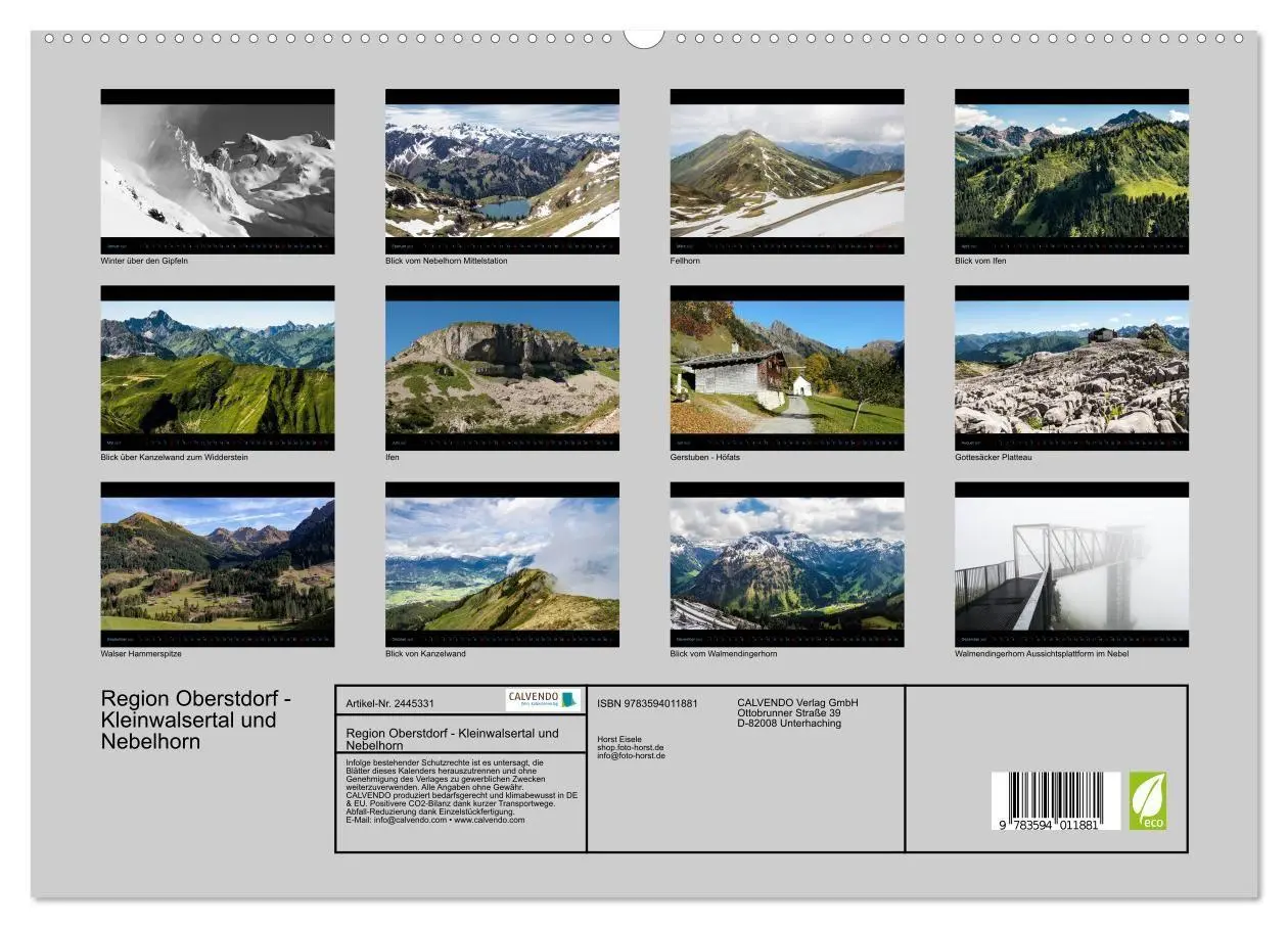 Bild: 9783594011881 | Region Oberstdorf - Kleinwalsertal und Nebelhorn (hochwertiger...