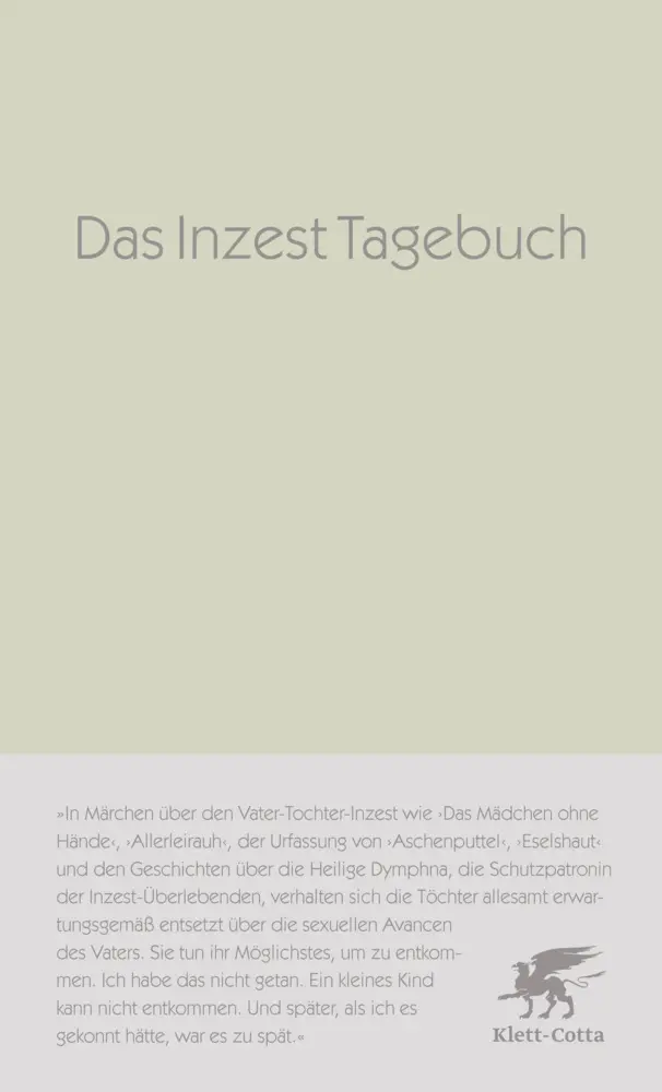 Cover: 9783608961881 | Das Inzest-Tagebuch | Anonyma | Buch | gebunden mit Schutzumschlag