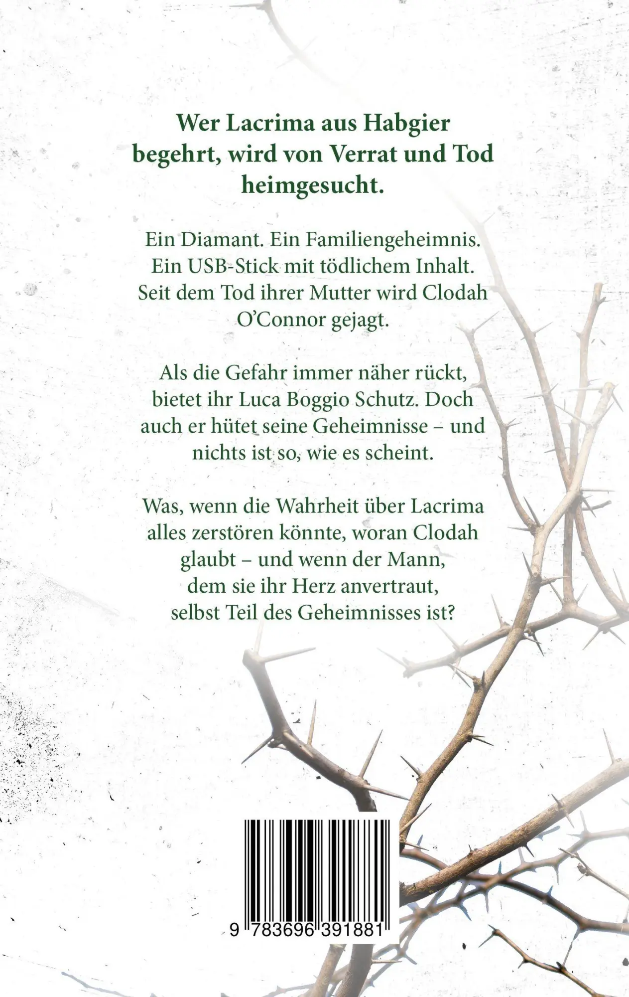Rückseite: 9783696391881 | Lacrima | Feuer und Eis | Christine Morandin | Taschenbuch | 352 S.
