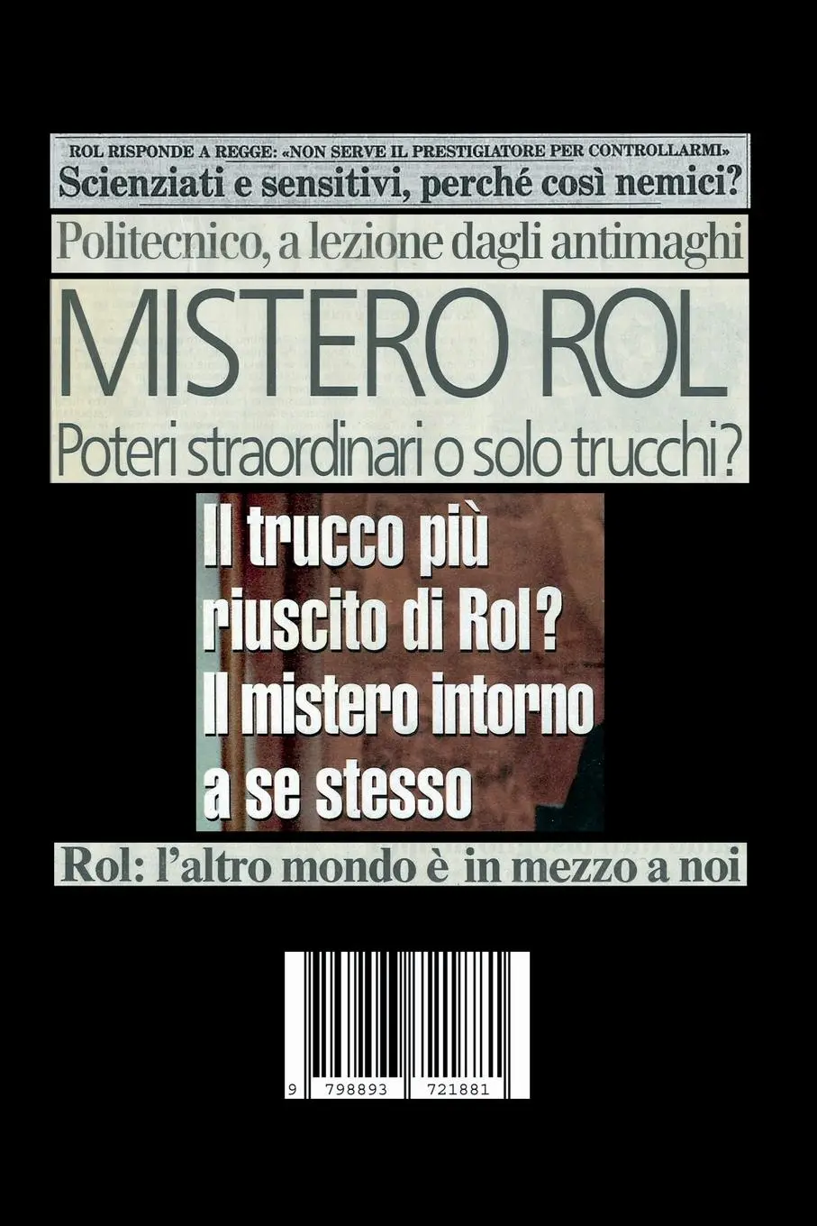 Rückseite: 9798893721881 | L'Uomo dell'Impossibile. 1978 L'anno critico, parte 4 | Volume X | Rol