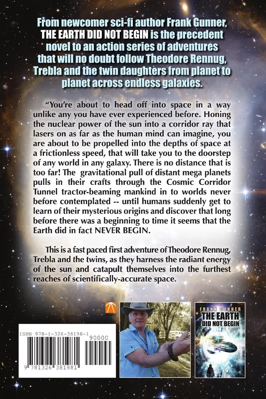 Rückseite: 9781326381981 | The Earth Did Not Begin | Frank Gunner | Taschenbuch | Englisch | 2015