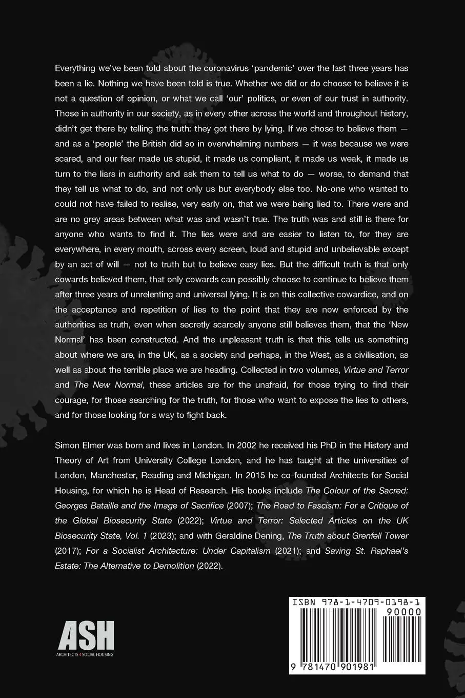 Rückseite: 9781470901981 | The New Normal | Selected Articles on the UK Biosecurity State, Vol. 2