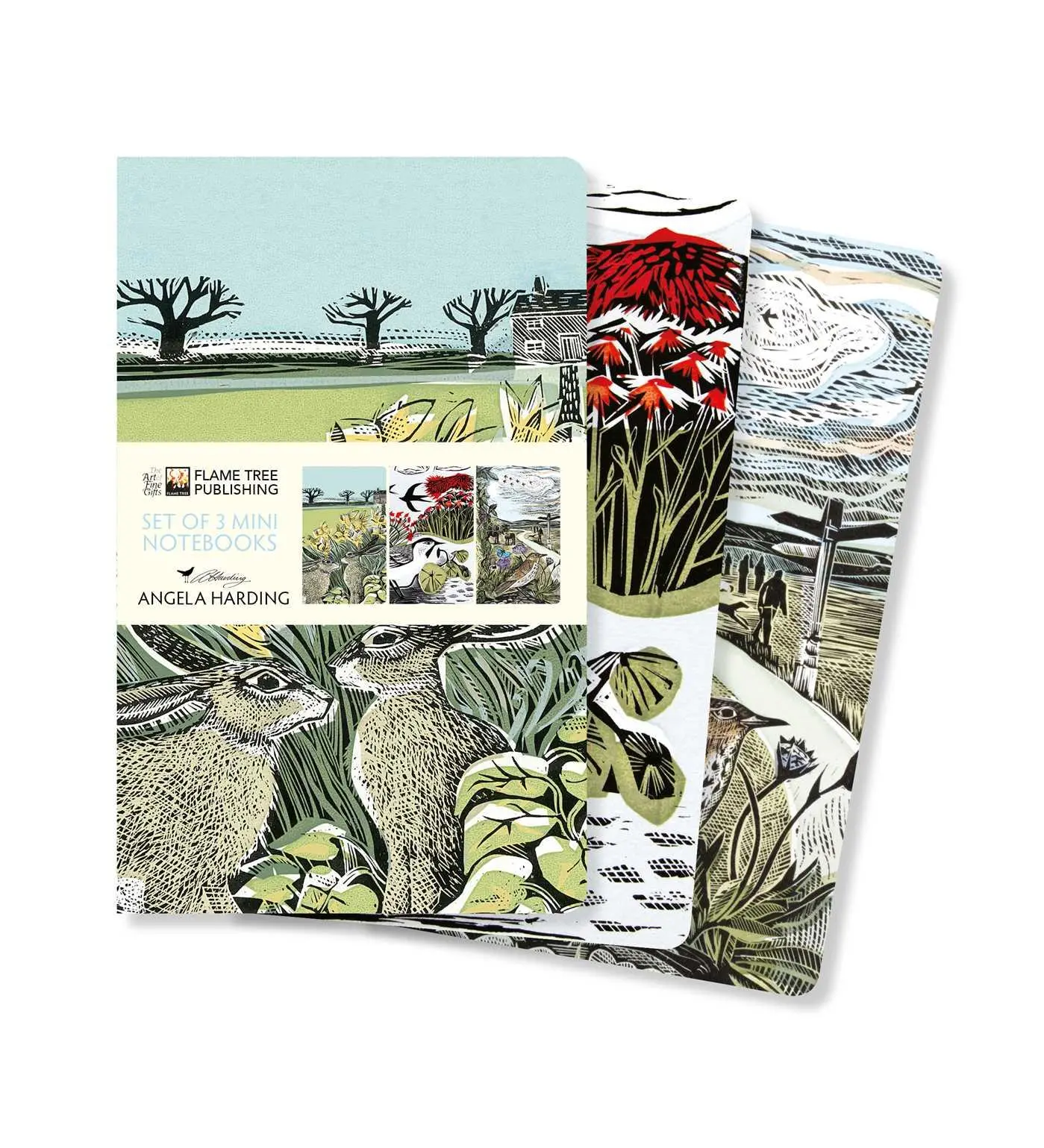 Cover: 9781804171981 | Angela Harding: Landscapes Set of 3 Mini Notebooks | Publishing | Buch