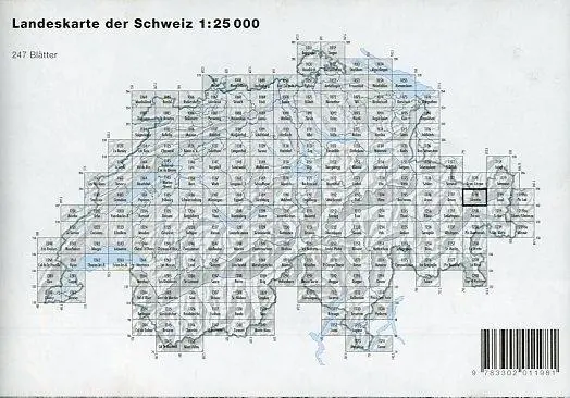 Bild: 9783302011981 | Swisstopo 1 : 25 000 Silvretta | (Land-)Karte | Swisstopo 1 : 25 000