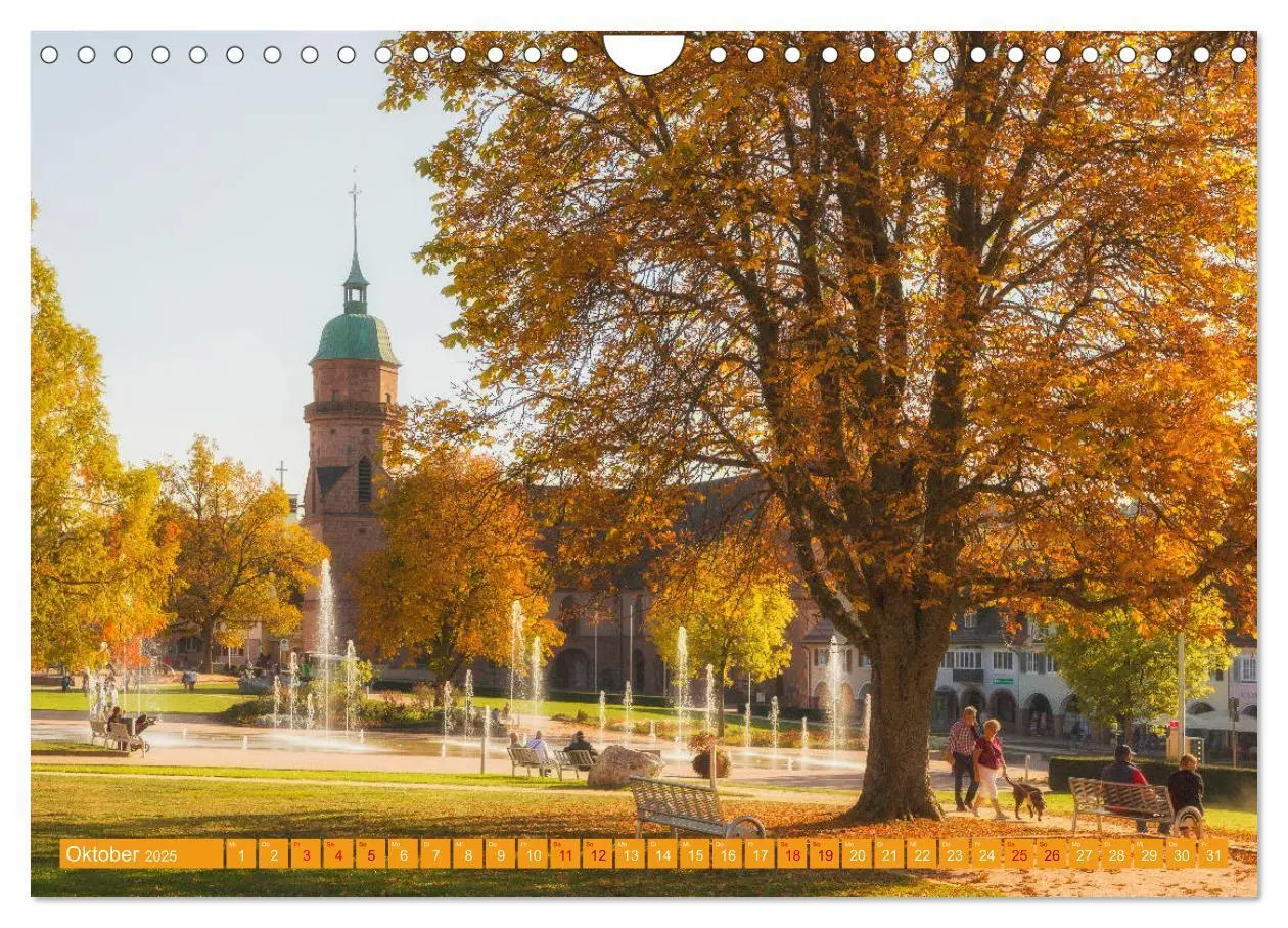 Bild: 9783435221981 | Freudenstadt-Impressionen (Wandkalender 2025 DIN A4 quer), CALVENDO...