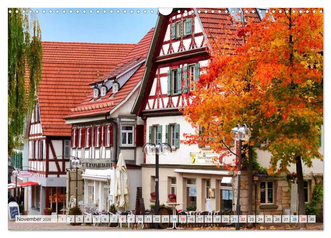 Bild: 9783457551981 | Fachwerk in Süddeutschland (Wandkalender 2026 DIN A3 quer),...