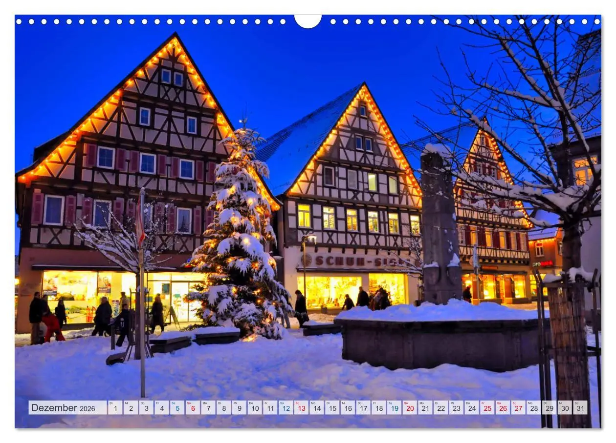 Bild: 9783457551981 | Fachwerk in Süddeutschland (Wandkalender 2026 DIN A3 quer),...