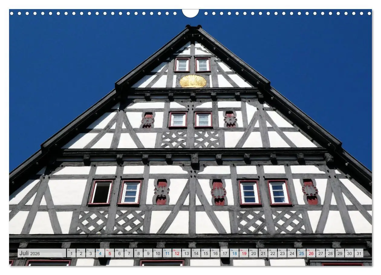 Bild: 9783457551981 | Fachwerk in Süddeutschland (Wandkalender 2026 DIN A3 quer),...