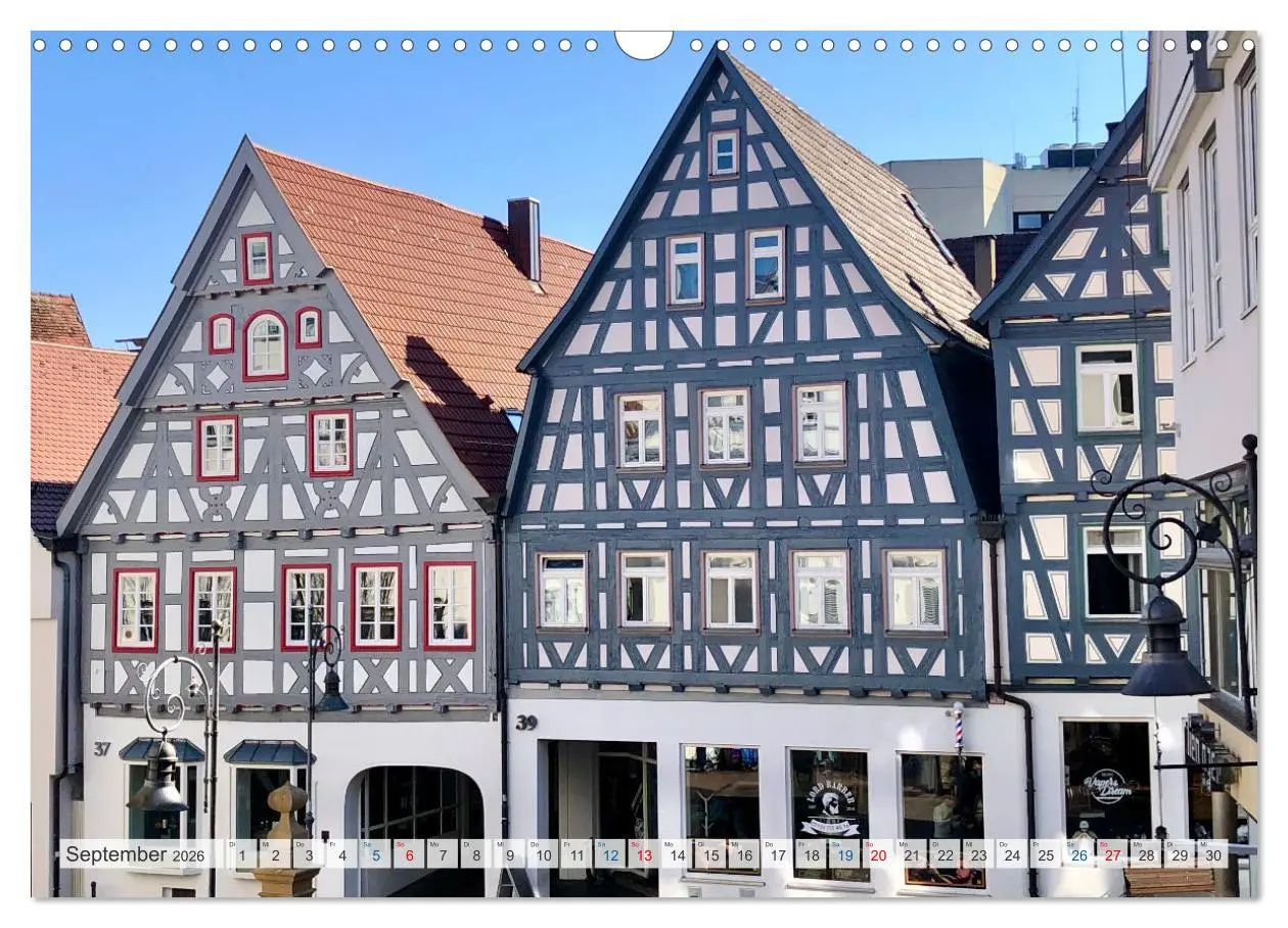 Bild: 9783457551981 | Fachwerk in Süddeutschland (Wandkalender 2026 DIN A3 quer),...