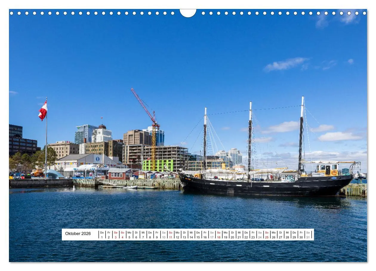 Bild: 9783457791981 | Halifax in Kanada (Wandkalender 2026 DIN A3 quer), CALVENDO...