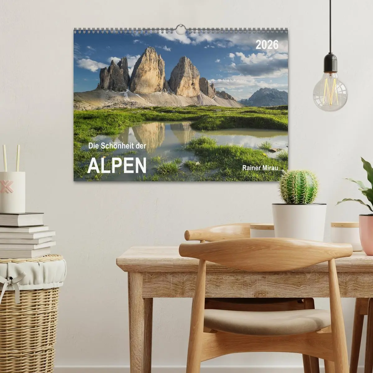 Bild: 9783457861981 | Die Schönheit der Alpen (Wandkalender 2026 DIN A3 quer), CALVENDO...