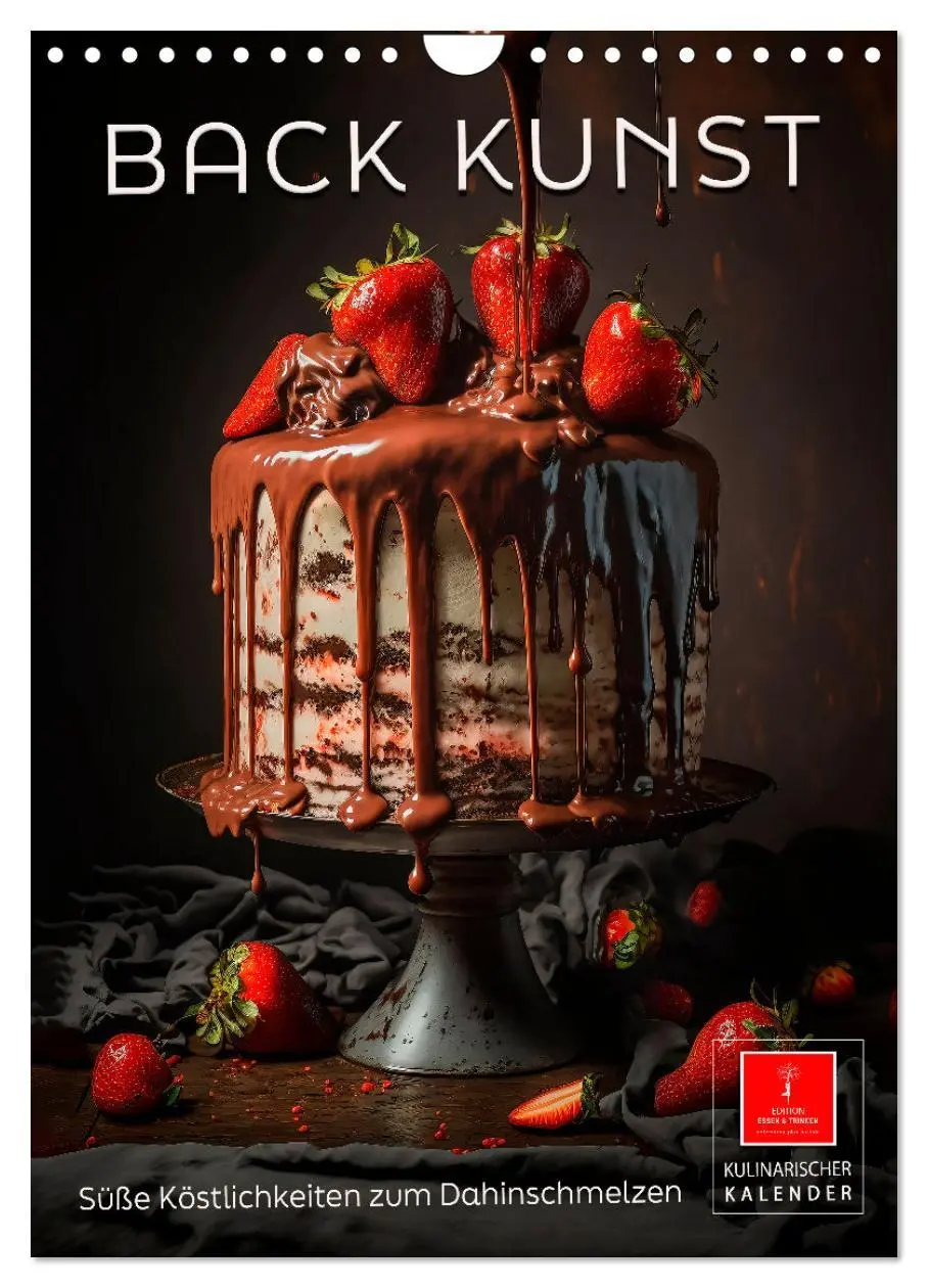 Cover: 9783516331981 | Back Kunst - Süße Köstlichkeiten zum Dahinschmelzen (Wandkalender...
