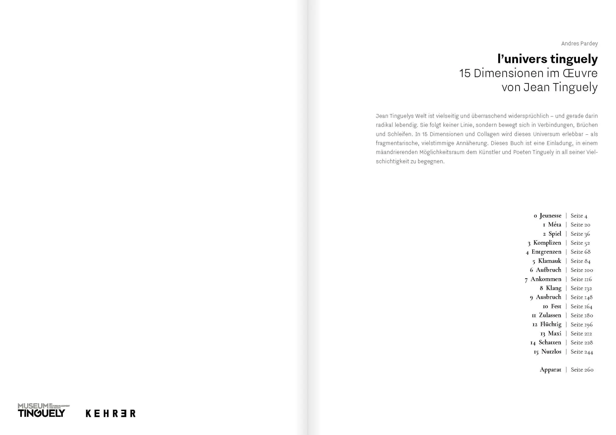 Bild: 9783969001981 | l'univers tinguely | 15 Dimensionen im Oeuvre von Jean Tinguely | Buch