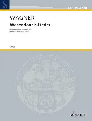 Cover: 9790001031981 | Wesendoncklieder | Richard Wagner | Buch | Schott Music