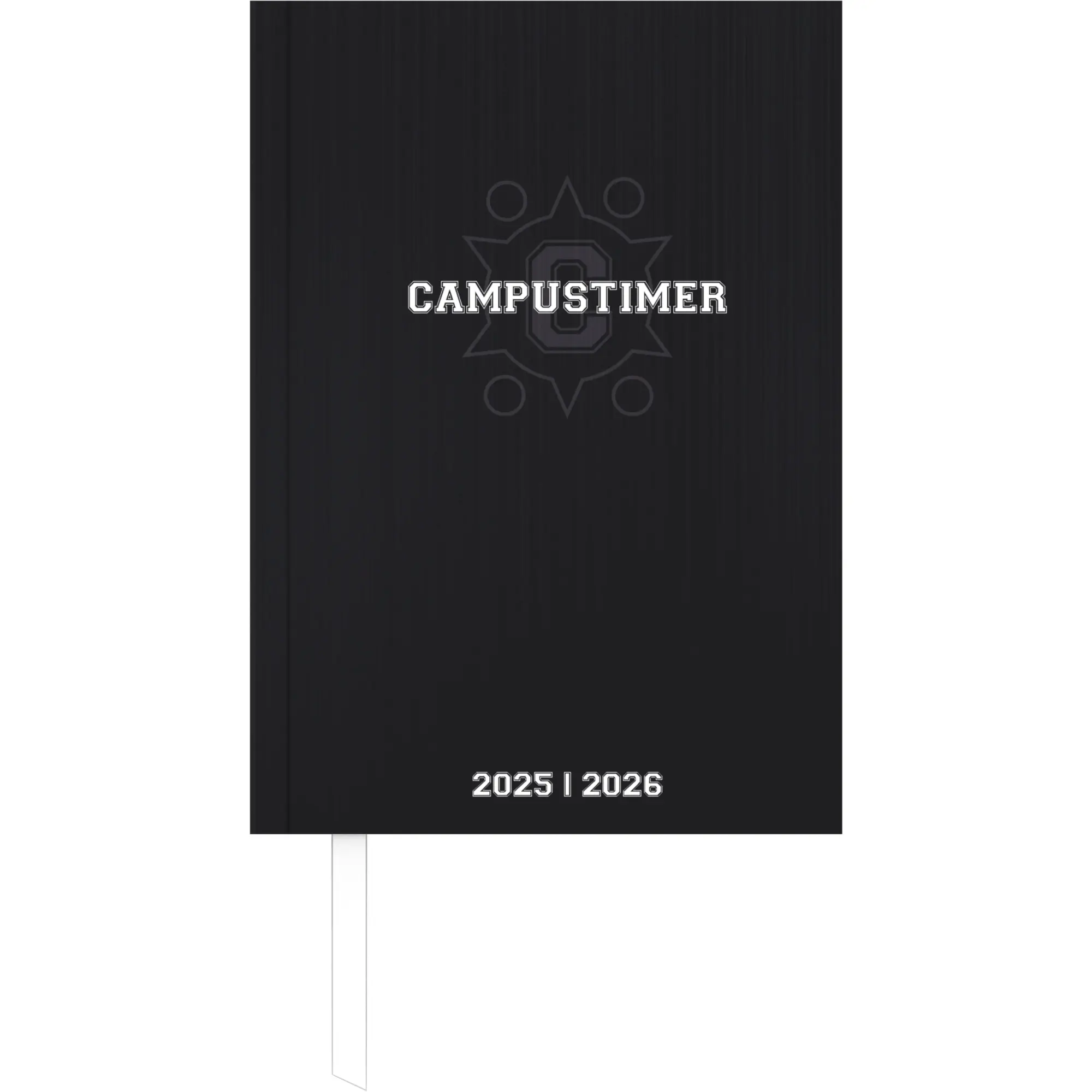 Cover: 4069095002081 | Campustimer Black - A6 Semester-Planer - Studenten-Kalender...