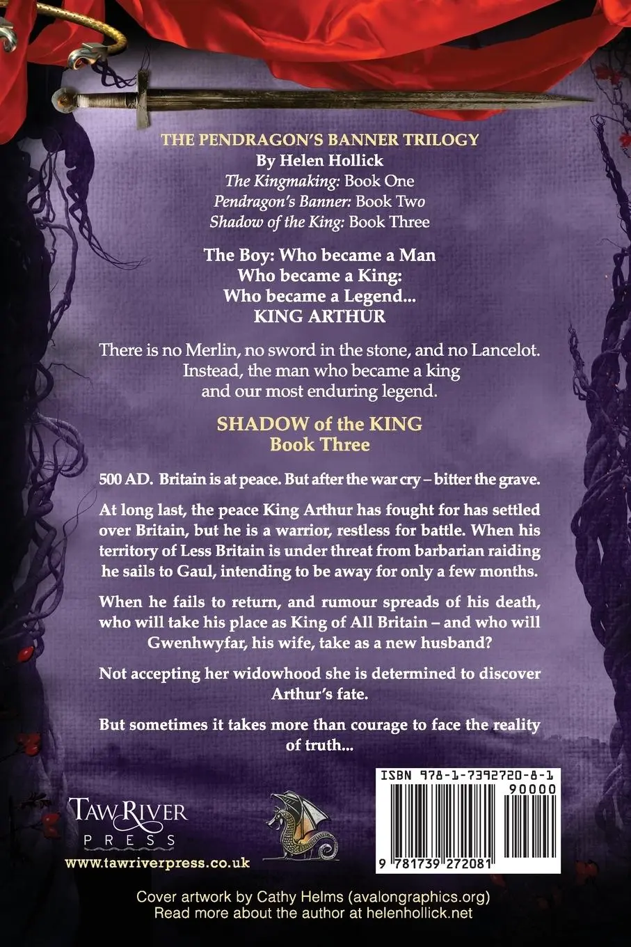 Rückseite: 9781739272081 | SHADOW OF THE KING (The Pendragon's Banner Trilogy Book 3) | Hollick