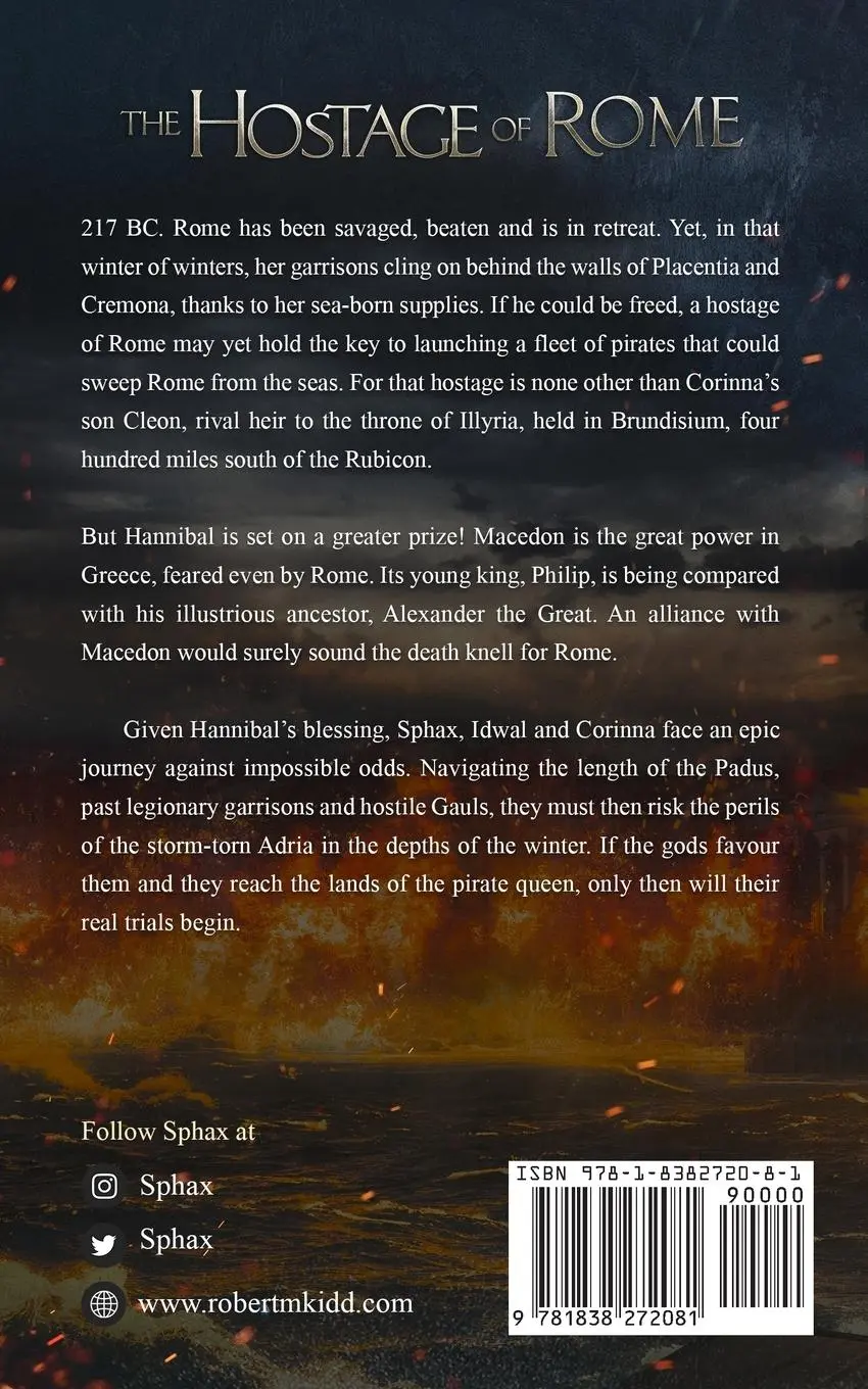 Rückseite: 9781838272081 | The Hostage of Rome | Robert M. Kidd | Taschenbuch | Englisch | 2023